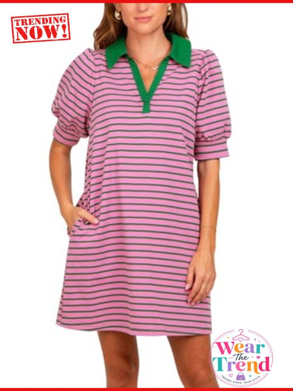 Womens Polo Dress Short Sleeve Tshirt Midi Oversized Casual Teacher Outfit